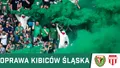 WIDEO: Oprawa kibiców Śląska w meczu z Pogonią Grodzisk