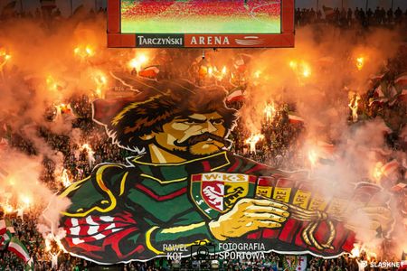 32. kolejka I ligi - Śląsk Wrocław 2:2 ŁKS Łódź (KIBICE)
