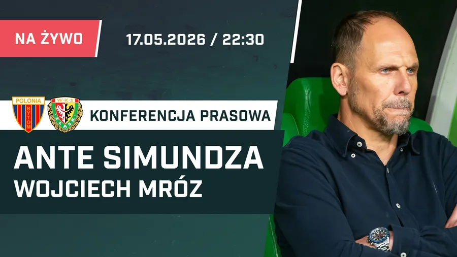 LIVE: Ante Simundza i Wojciech Mróz po meczu Polonia - Śląsk