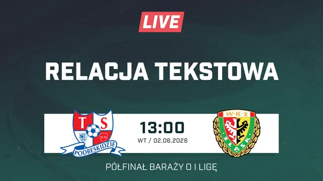 LIVE: Podbeskidzie Bielsko-Biała - Śląsk II Wrocław (NA ŻYWO)
