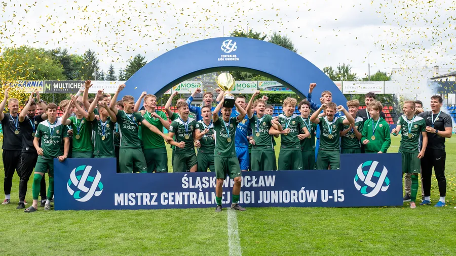 CLJ: Pogoń Szczecin U-15 - Śląsk Wrocław U-15 3:4. Złoto po roku przerwy! (RELACJA)