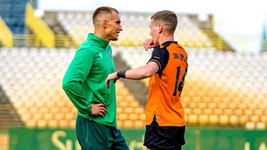 Jehor Szarabura zagrał w sparingu przeciwko Śląskowi Wrocław. Skrzydłowemu udało się zdobyć bramkę. 