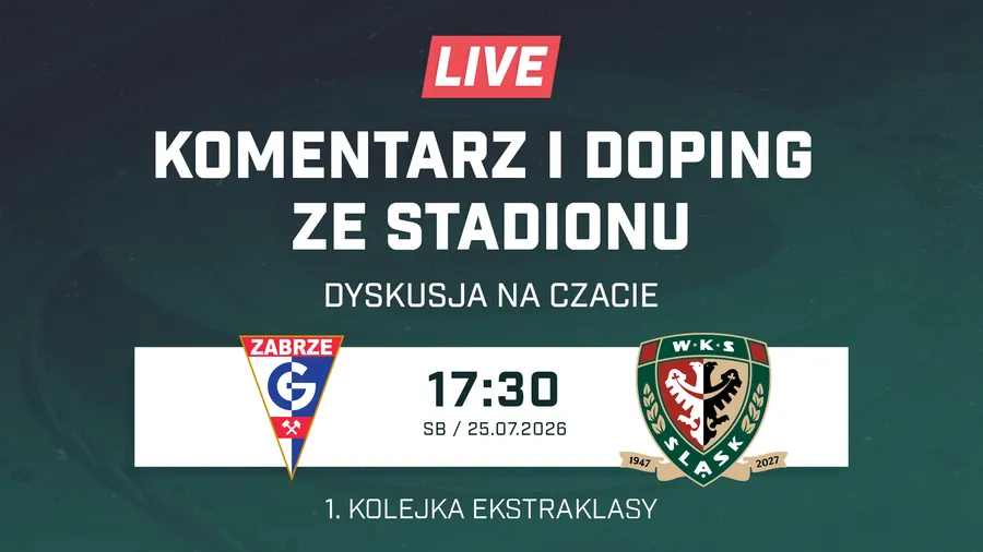 LIVE: Górnik Zabrze - Śląsk Wrocław (NA ŻYWO)