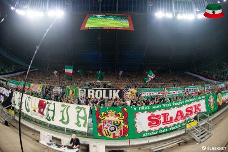 5. kolejka: Śląsk Wrocław 3:3 Widzew Łódź (KIBICE)
