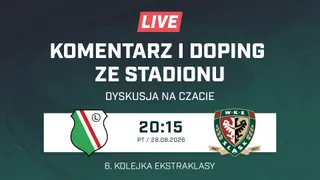 LIVE: Legia Warszawa - Śląsk Wrocław (NA ŻYWO)