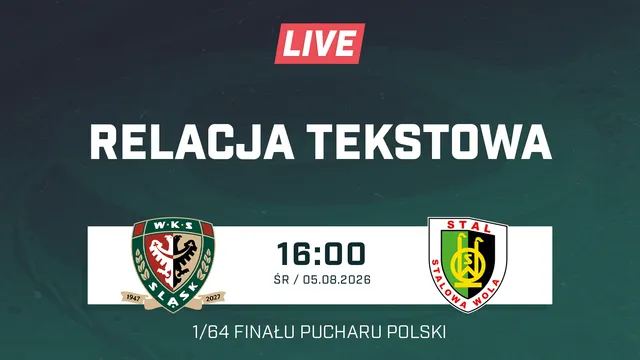 LIVE: Śląsk II Wrocław - Stal Stalowa Wola (NA ŻYWO)