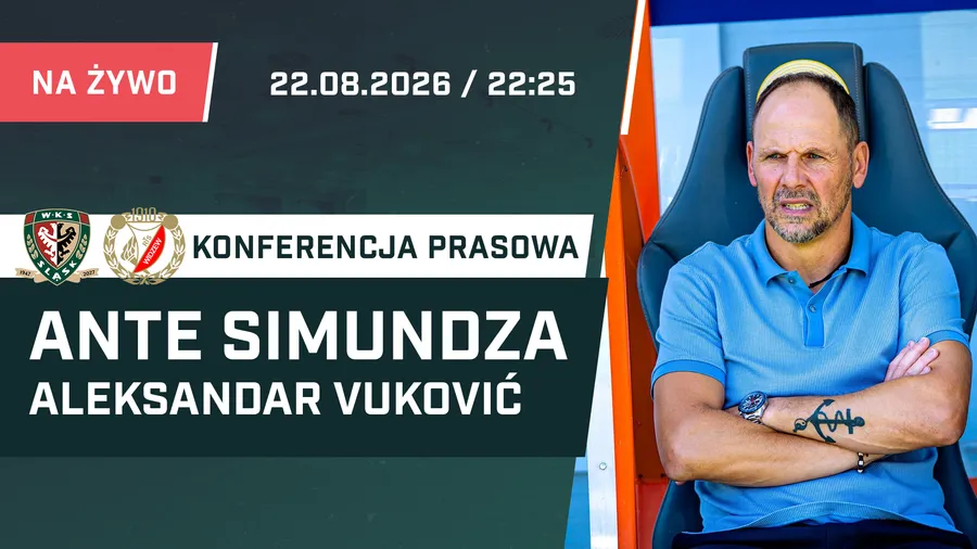 LIVE: Ante Simundza i Aleksandar Vuković po meczu Śląsk - Widzew
