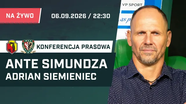LIVE: Ante Simundza i Adrian Siemieniec po meczu Jagiellonia Białystok – Śląsk Wrocław